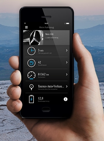 Mercedes connect me Handy_klein